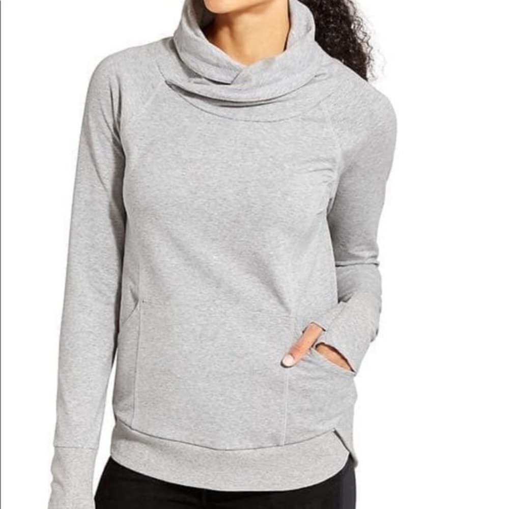 •‎ Athleta • Track Pullover Sweatshirt